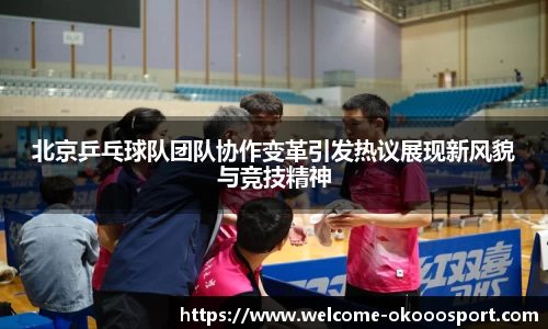 北京乒乓球队团队协作变革引发热议展现新风貌与竞技精神